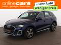 Audi Q5 40 TDI quattro S-Line Aut LED LEDER NAVI TEMP Blau - thumbnail 1