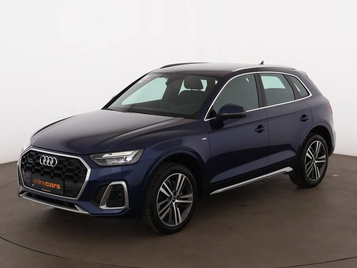 Audi Q5 40 TDI quattro S-Line Aut LED LEDER NAVI TEMP Blau - 2