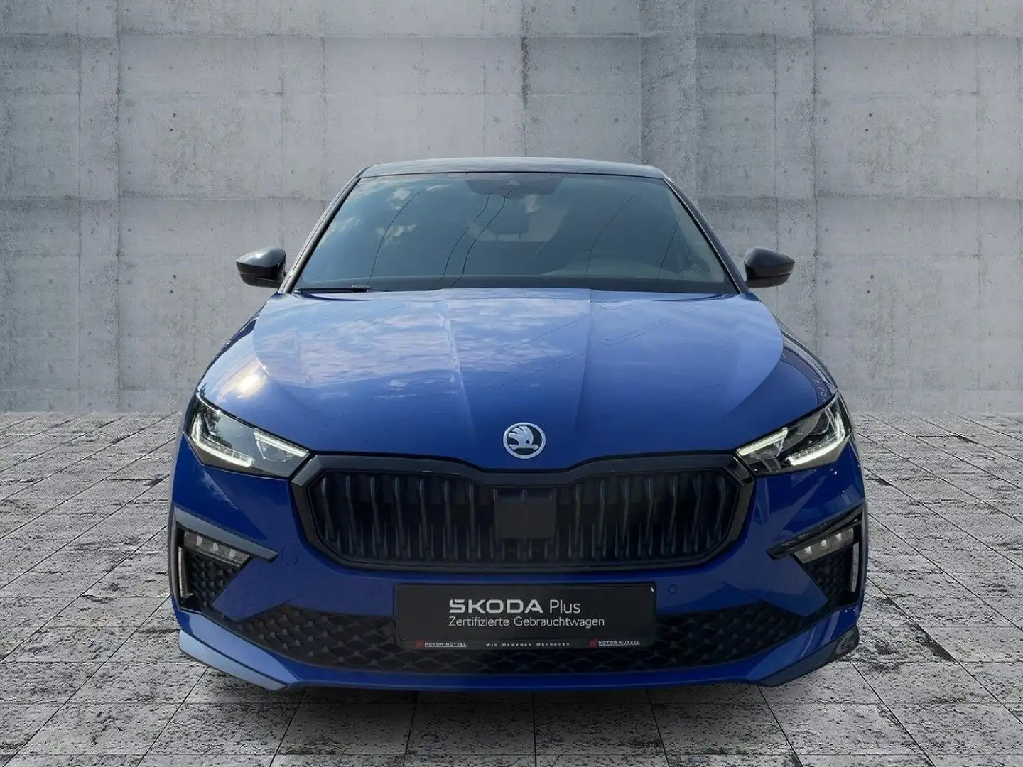 Skoda Scala 1.0 TSI MONTE CARLO MATRIX+PANO+SHZ+RFK+VC Blau - 2