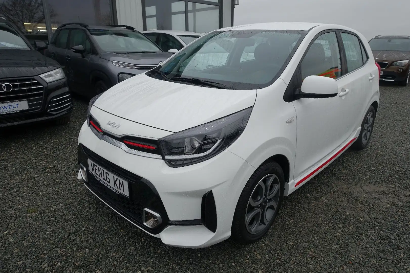 Kia Picanto 1.2 84PS GT-Line LED APP DAB TÜV NEU Weiß - 2
