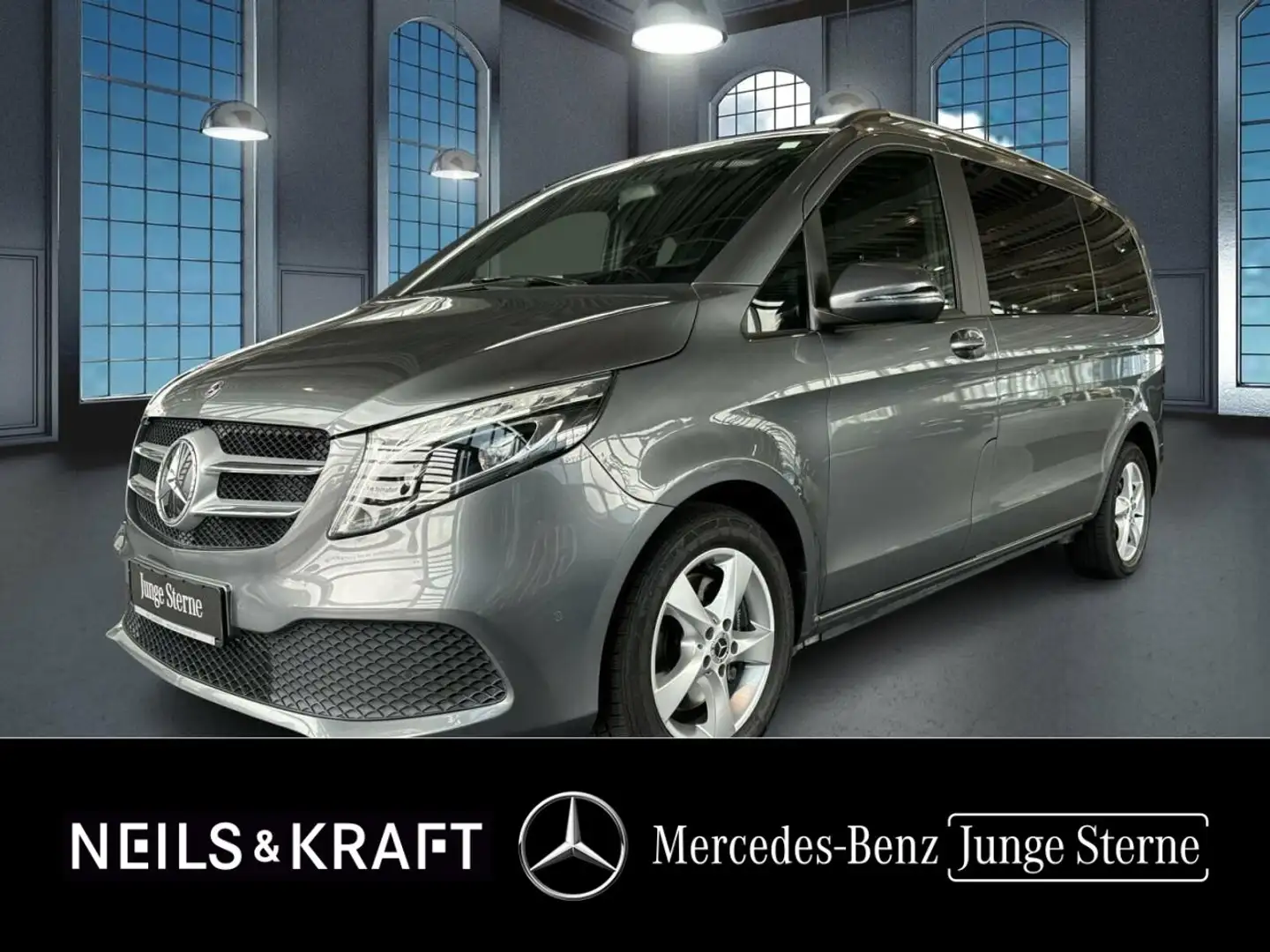 Mercedes-Benz V 300 d EDITION Kompakt 5-SITZER+MBUX+NAVI+KAMERA Grau - 1