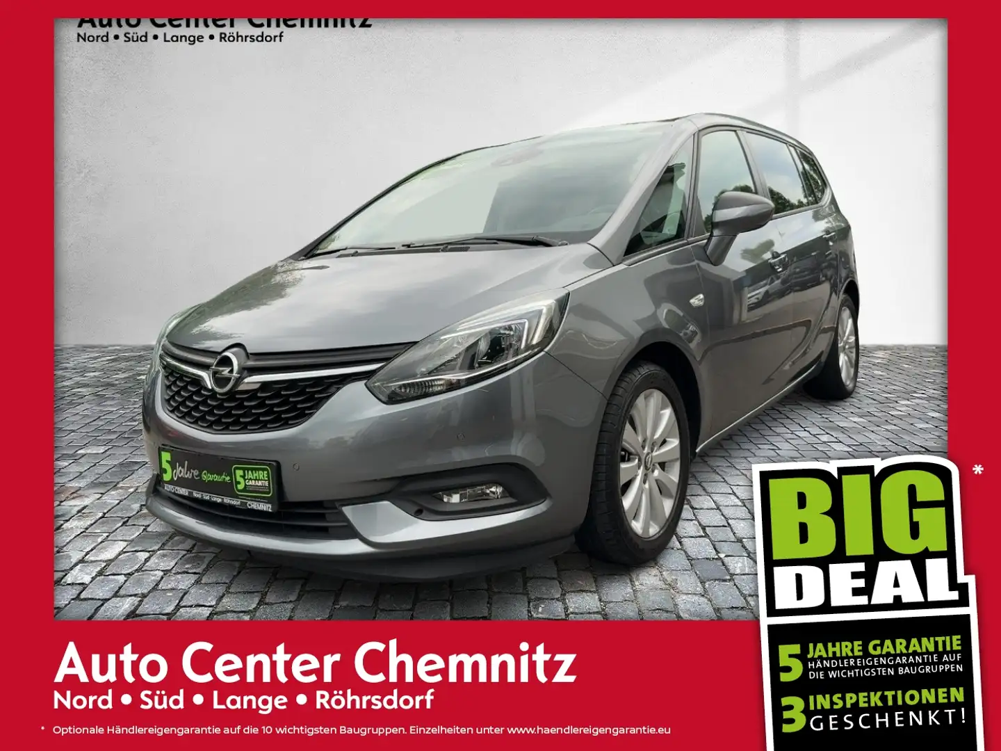 Opel Zafira C 1.4 T ON Pano+SHZ+LHZ+Kamera+PDC Gris - 1