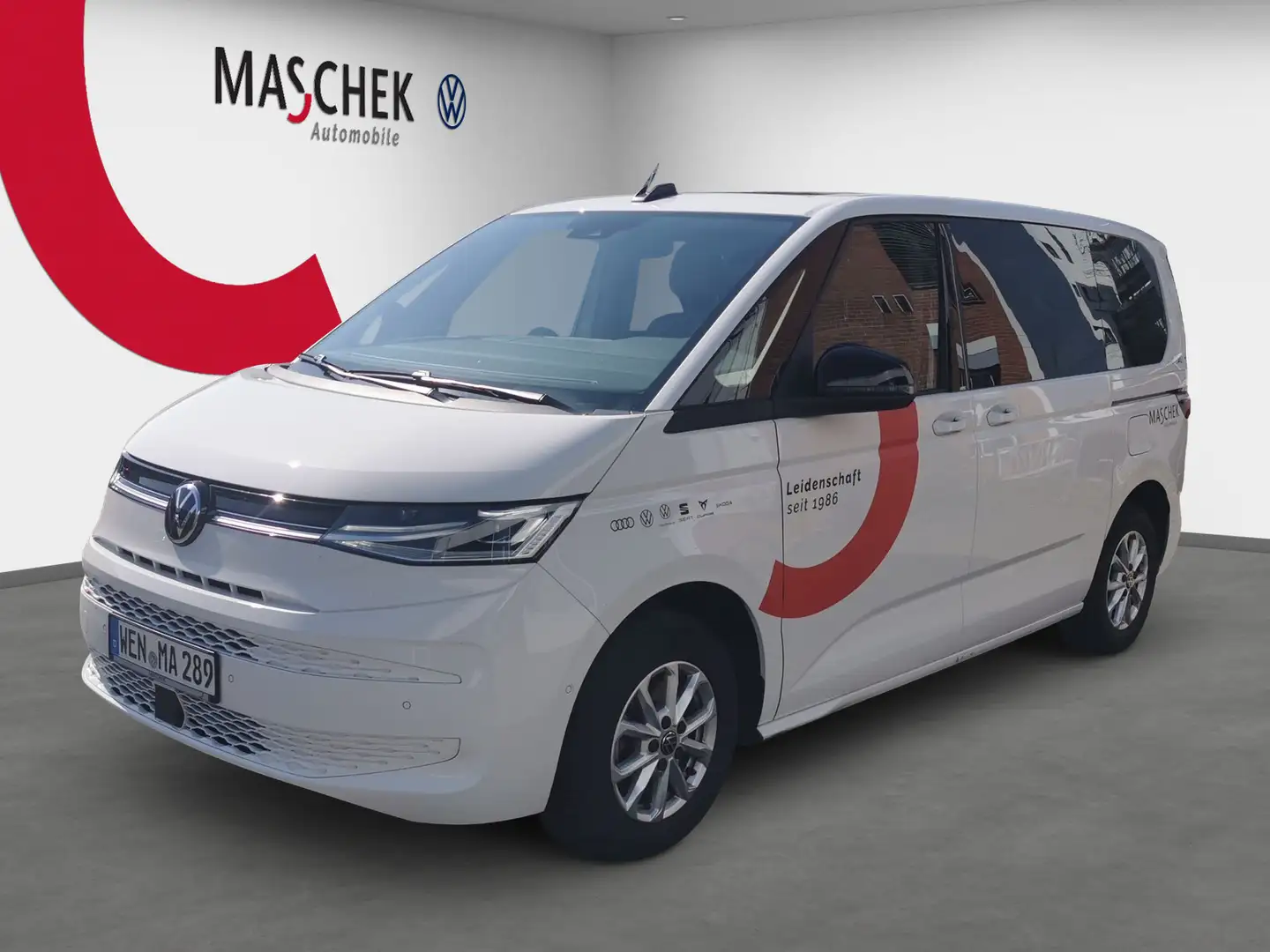 Volkswagen Multivan Goal KÜ 150 PS DSG PANO Standheiz Weiß - 1