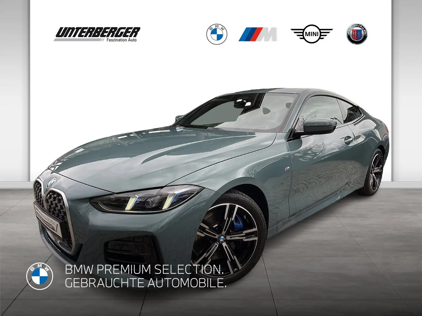BMW 430 i xDrive Coupé M Sportpaket-Adaptives M Fahrwerk-M Grün - 1