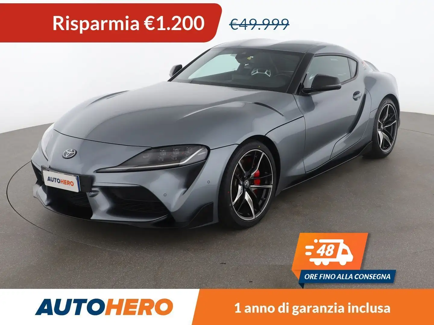 Toyota Supra 3.0 GR Premium Šedá - 1