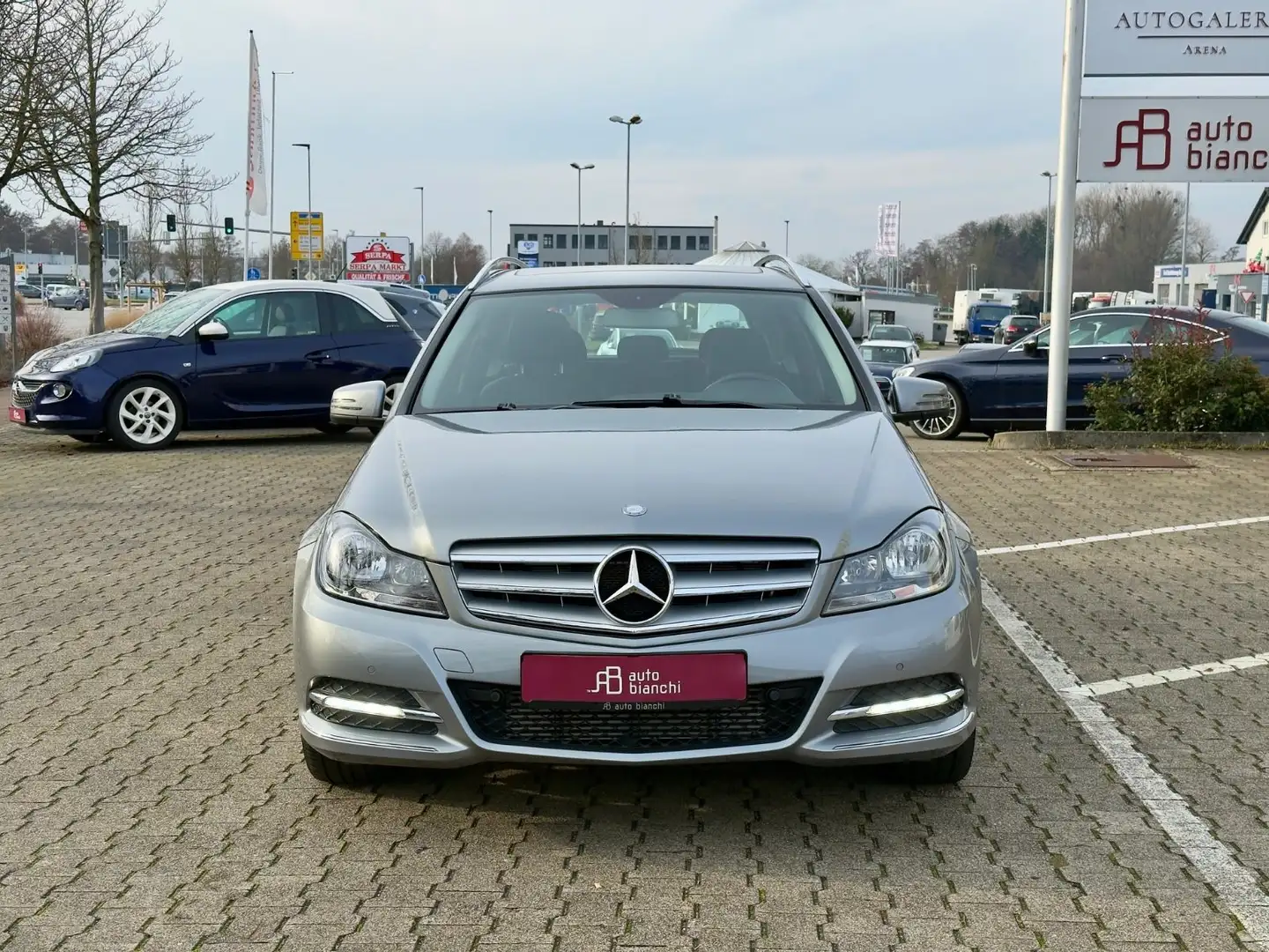 Mercedes-Benz C 180 C180 Avantgarde Automatik  *el.Pano *Tempomat Silber - 2