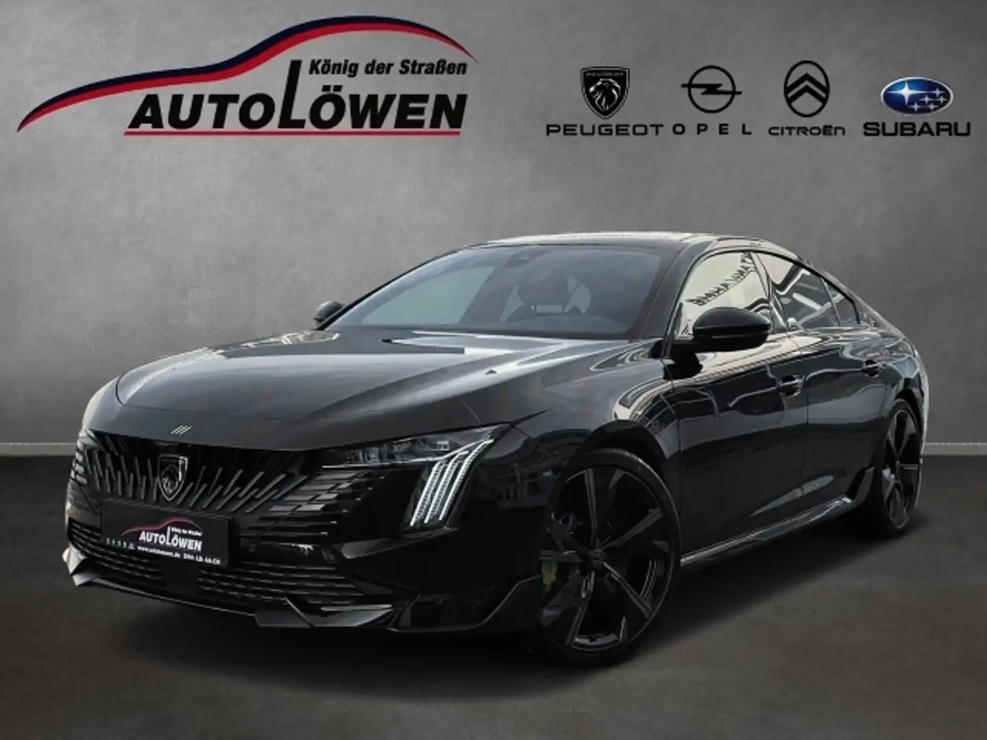 Peugeot 508 PSE Hybrid4 360 Schwarz - 1