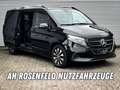 Mercedes-Benz V 300 d LANG Burmester+Standheiz.+360°+Mulibeam+Leder+el Schwarz - thumbnail 8
