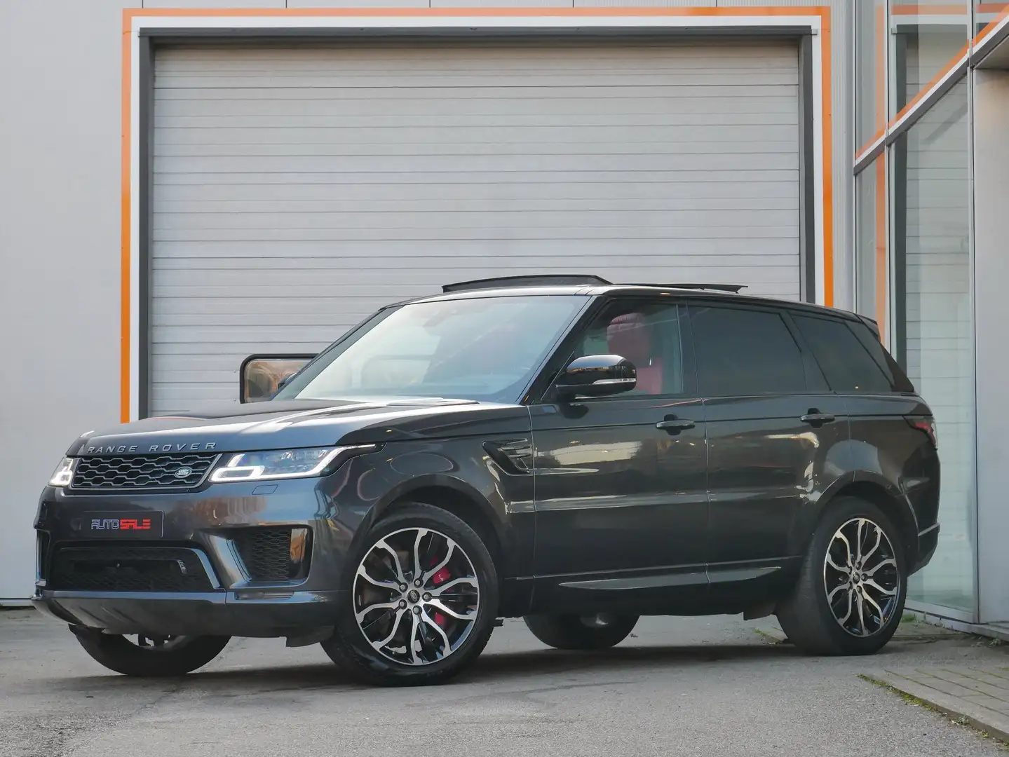 Land Rover Range Rover Sport P400e HSE Dyn. Panorama/Webasto/Massage/Coolbox Gris - 2