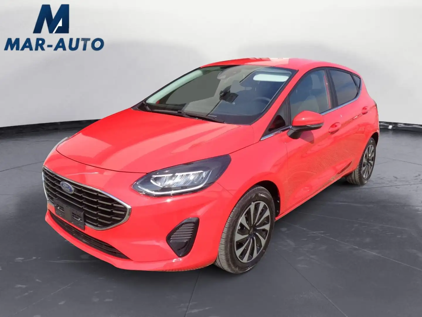 Ford Fiesta 1.0 Ecoboost Hybrid 125 CV 5 porte Titanium Rosso - 1