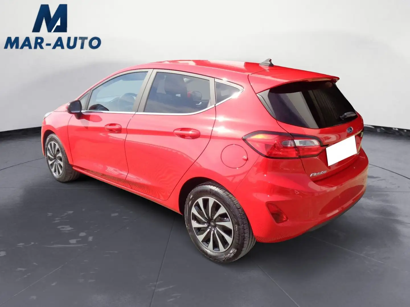 Ford Fiesta 1.0 Ecoboost Hybrid 125 CV 5 porte Titanium Rosso - 2