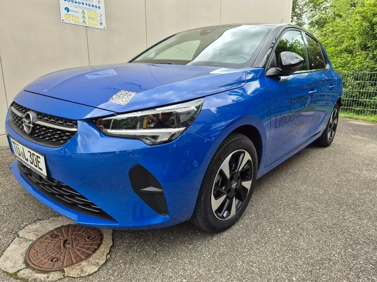 Opel Corsa-e Elegance, Sitzhzg., Park & Go, 3-phasig Blau - 1
