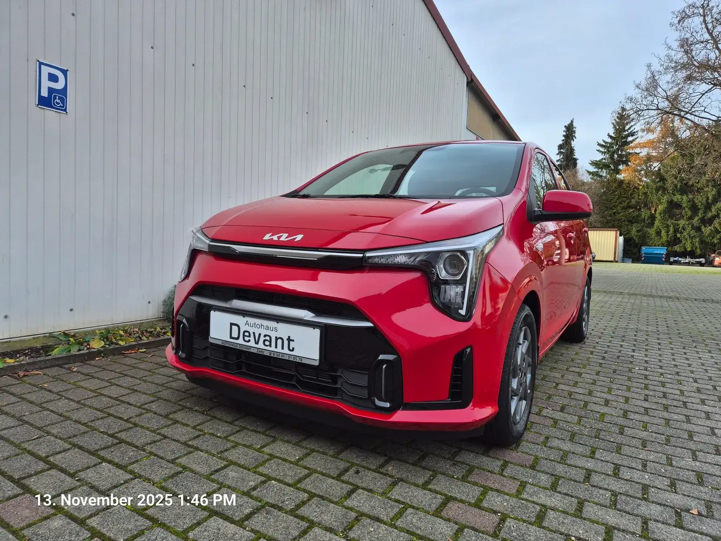 Kia Picanto 1,0 AMT Rot - 1
