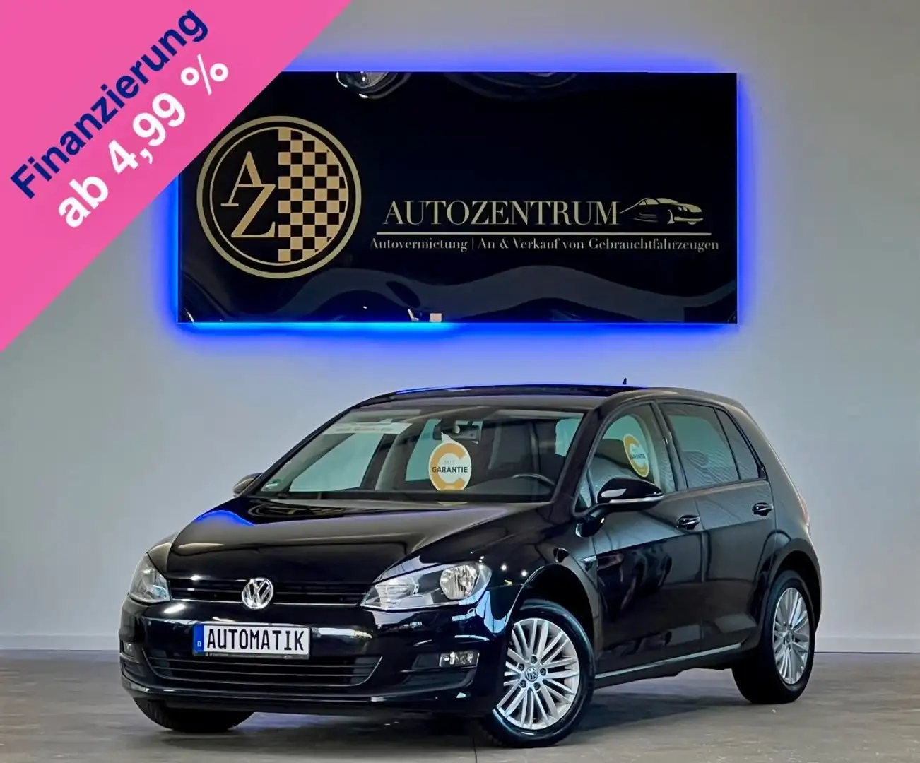 Volkswagen Golf VII Lim. Cup DSG *GARANTIE*NAVI*ZAHNR-NEU* Zwart - 1
