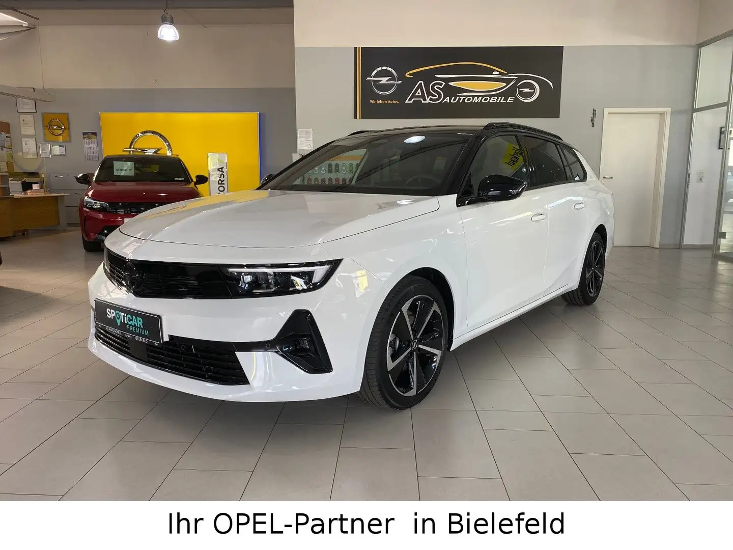 Opel Astra L ST GS AUTOMATIK/NAVI/LED/KEYLESS/RFK/PDC Weiß - 1