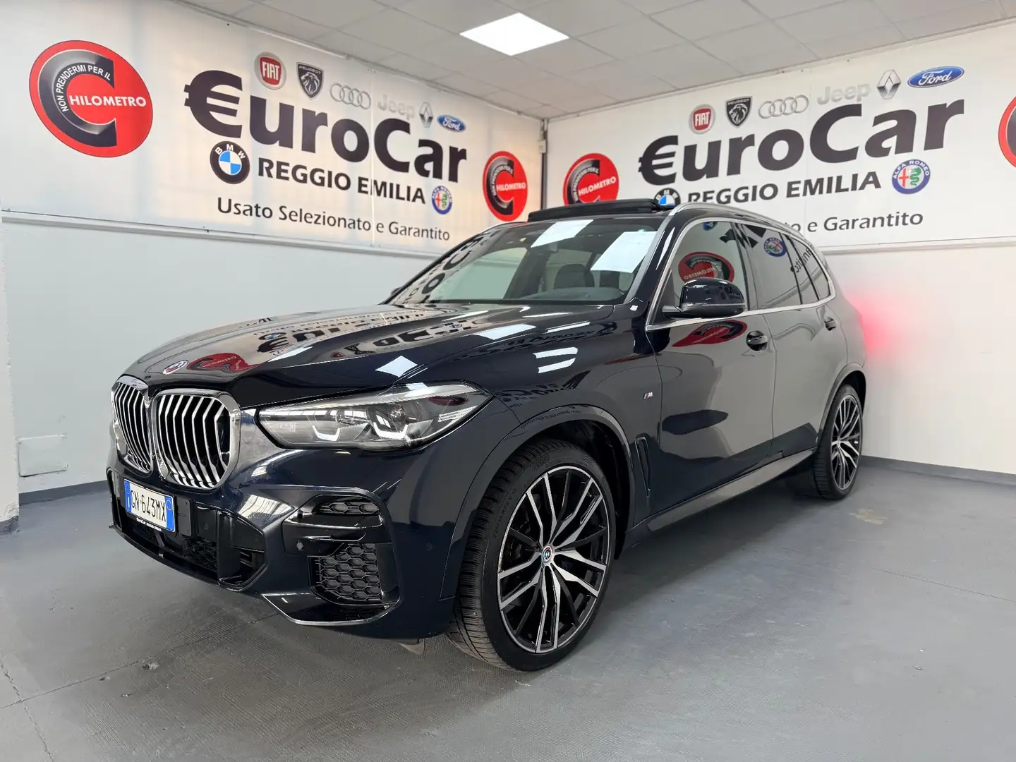 BMW X5 X5 xDrive30d 48V Msport Bleu - 1