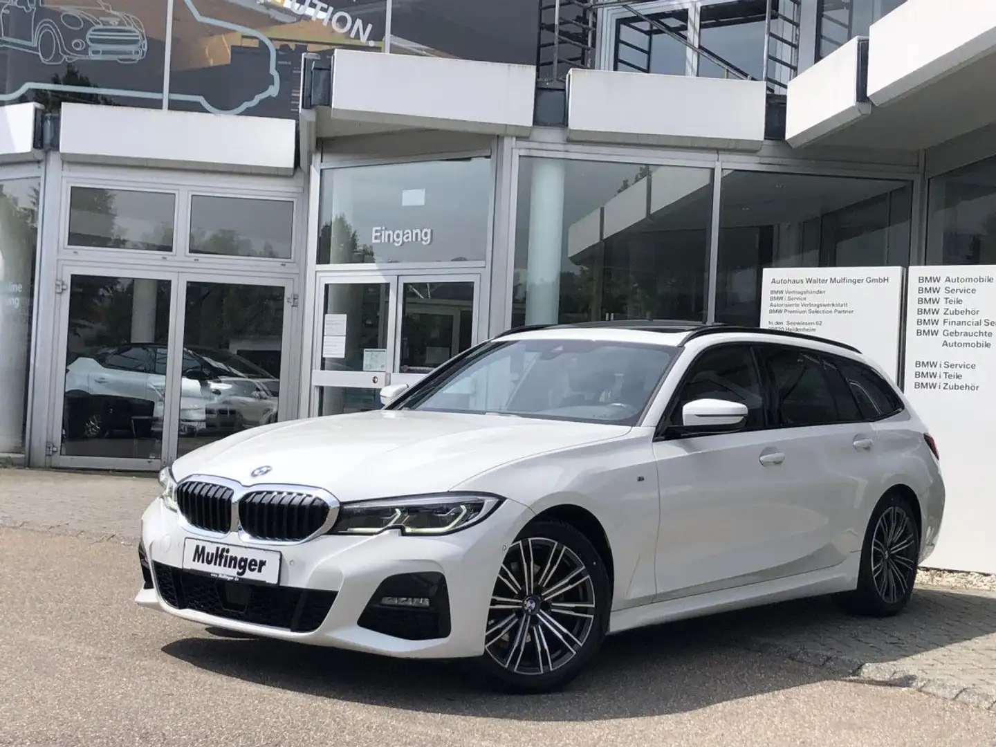 BMW 320 d T.xDr M Sport Standh.ACC Laser PanoD.AHK18" Bianco - 2