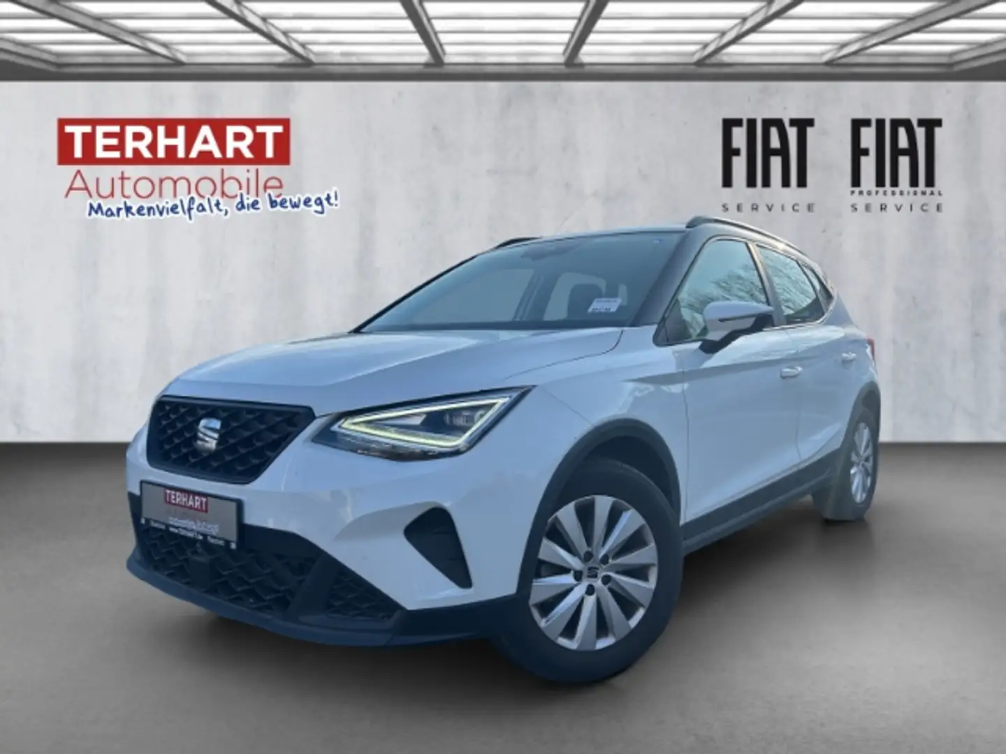 SEAT Arona Style 1.0 TSI/ACC/LED/Navi/Apple&Android Bílá - 1