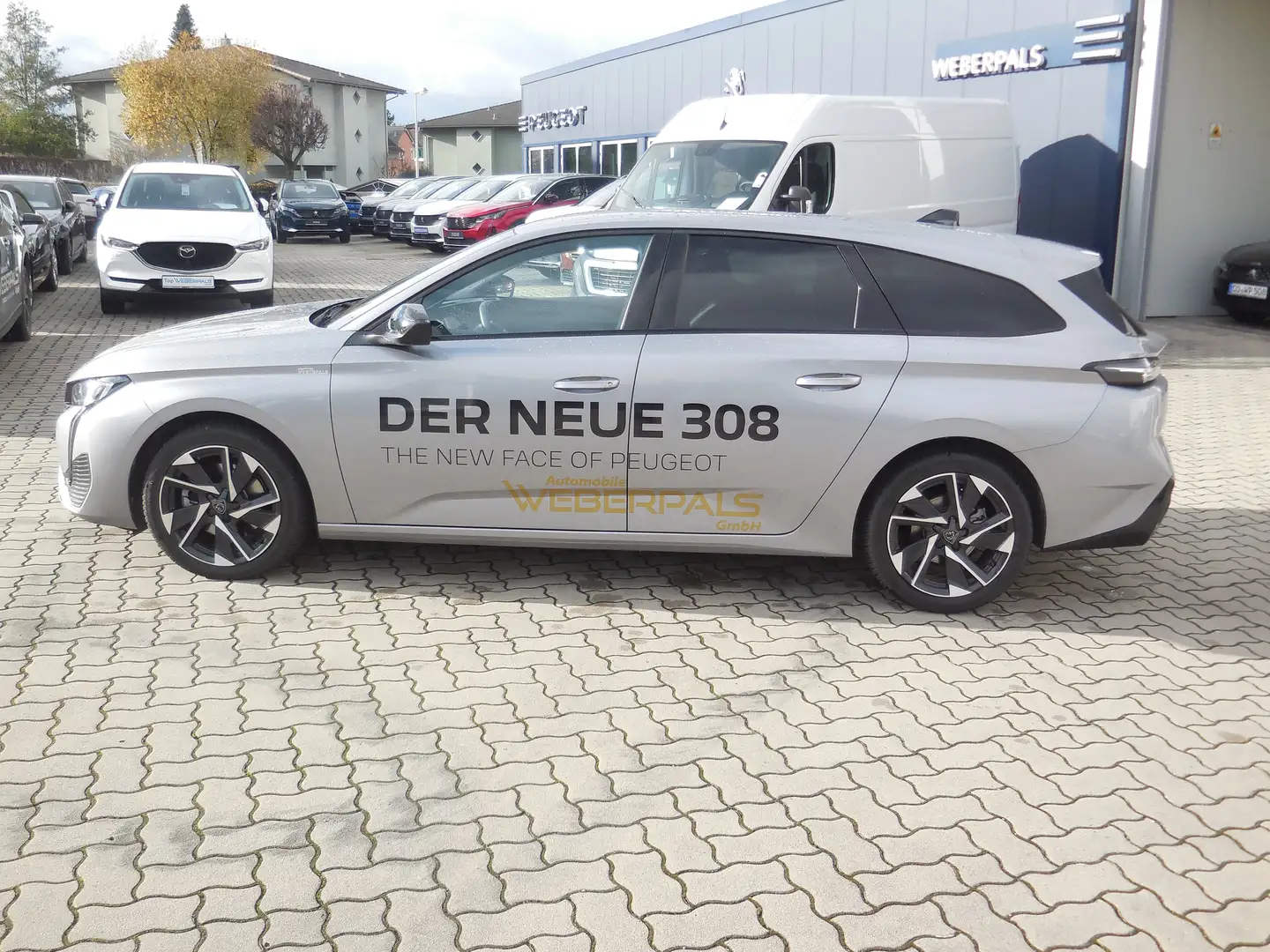 Peugeot 308 Allure Pack SW PureTech 130 EAT8*Lenkrad/Sitzh.* Silber - 2