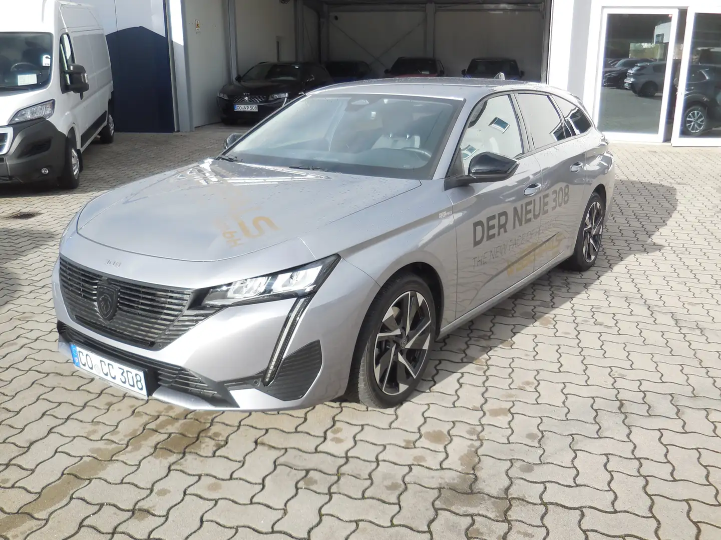Peugeot 308 Allure Pack SW PureTech 130 EAT8*Lenkrad/Sitzh.* Silber - 1