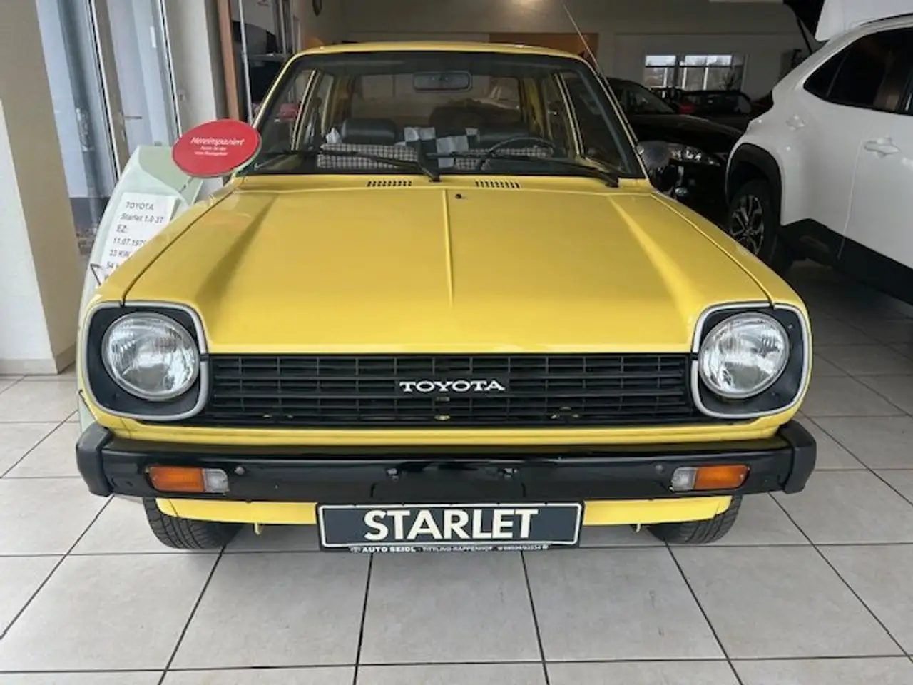 Toyota Starlet 1.0 DL 3türer Radio, ALU 1978 H-Kennzeichen, foto 3