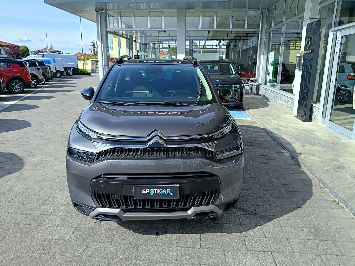 Citroen C3 Aircross 1.2 PureTech 130cv EAT6 SHINE PACK AZIENDALE Grigio - 2
