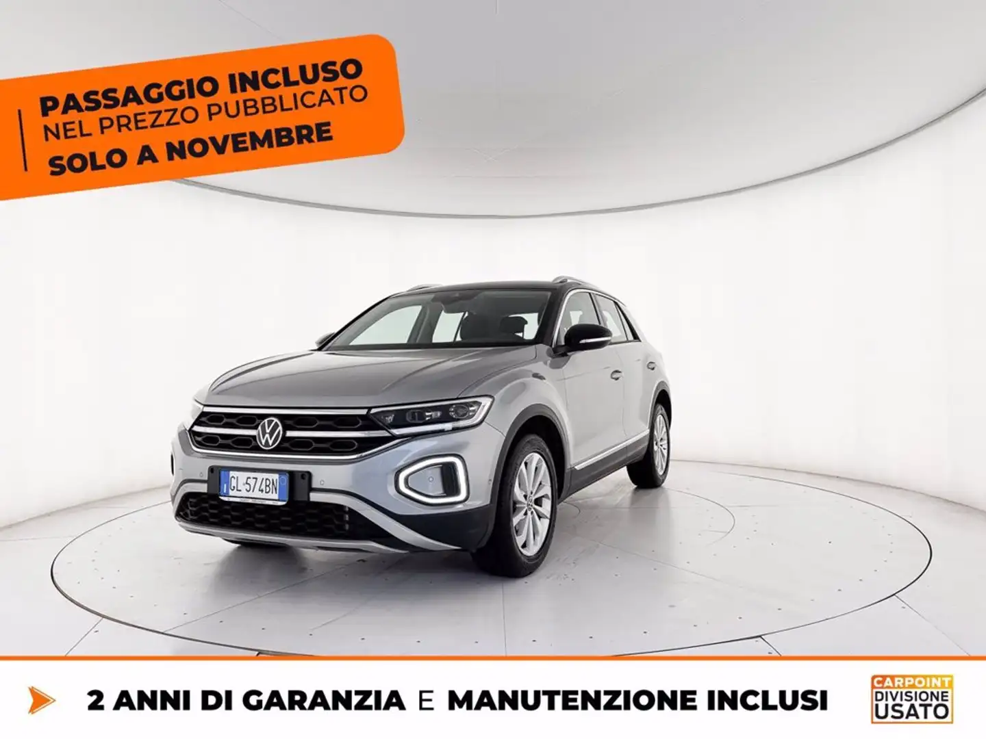 Volkswagen T-Roc 1.0 tsi style 110cv Nero - 1