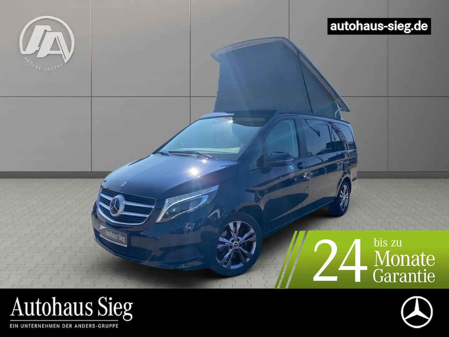 Mercedes-Benz V 250 Marco Polo EDITION Küche*Leder*AHK*Distro Blu/Azzurro - 1