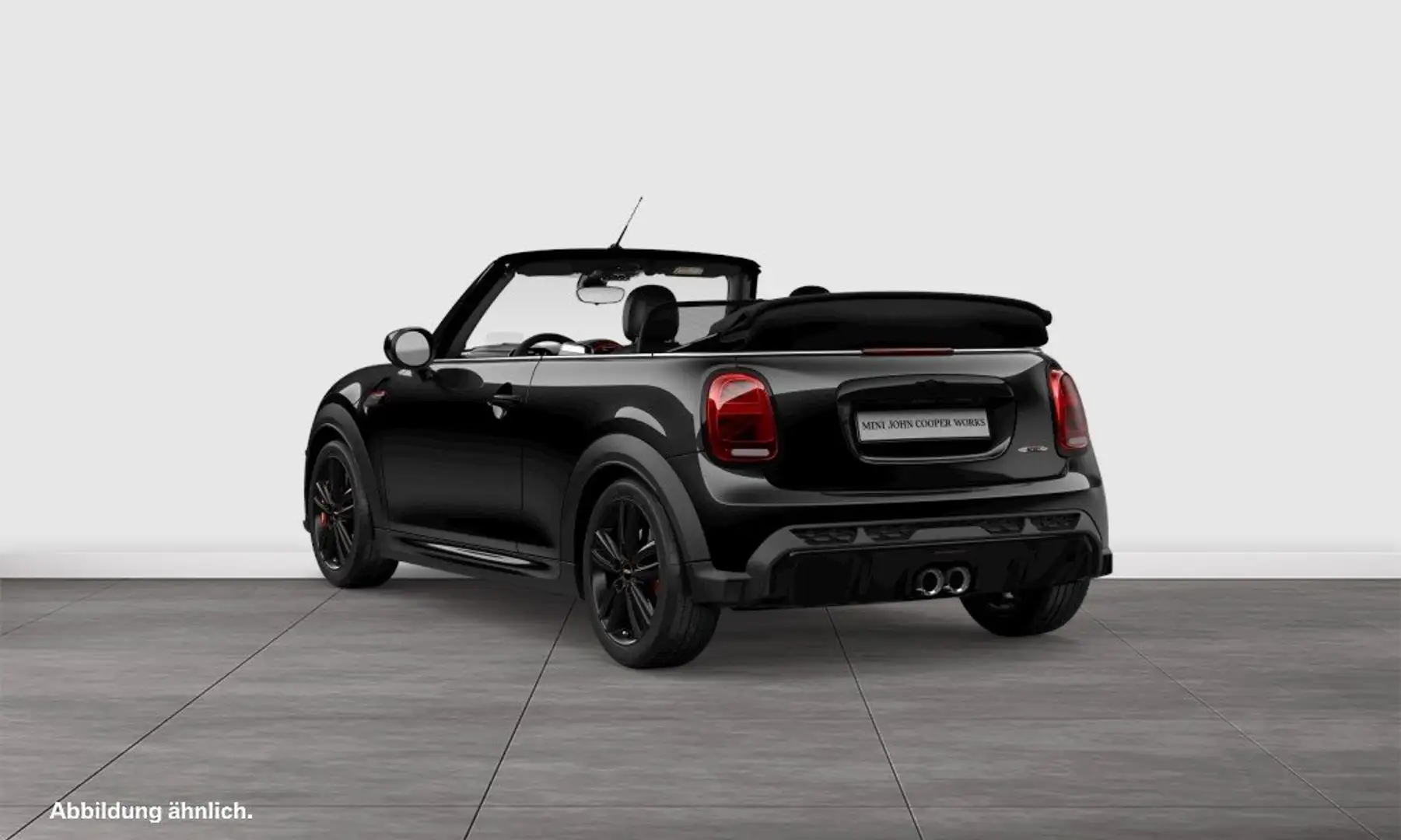 MINI John Cooper Works Cabrio John Cooper Works JCW TRIM+H/K+ACC+HuD+KAMERA+DA Schwarz - 2