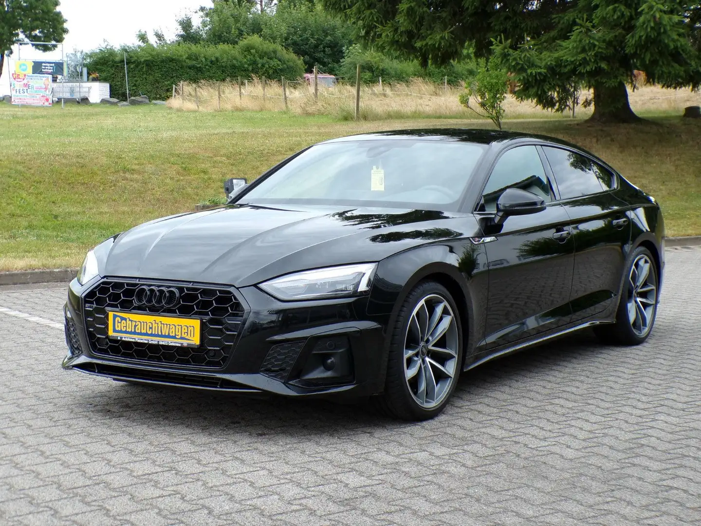 Audi A5 Sportback 35 TDI S line Schwarz - 1