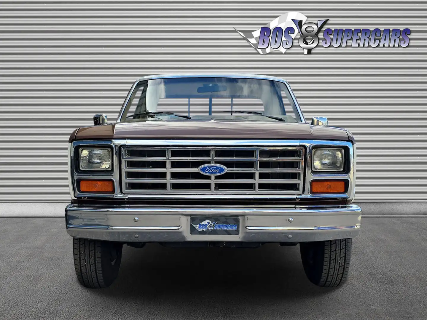 Ford F 250 XLT SUPER CAB 6.9 DIESEL Brązowy - 2