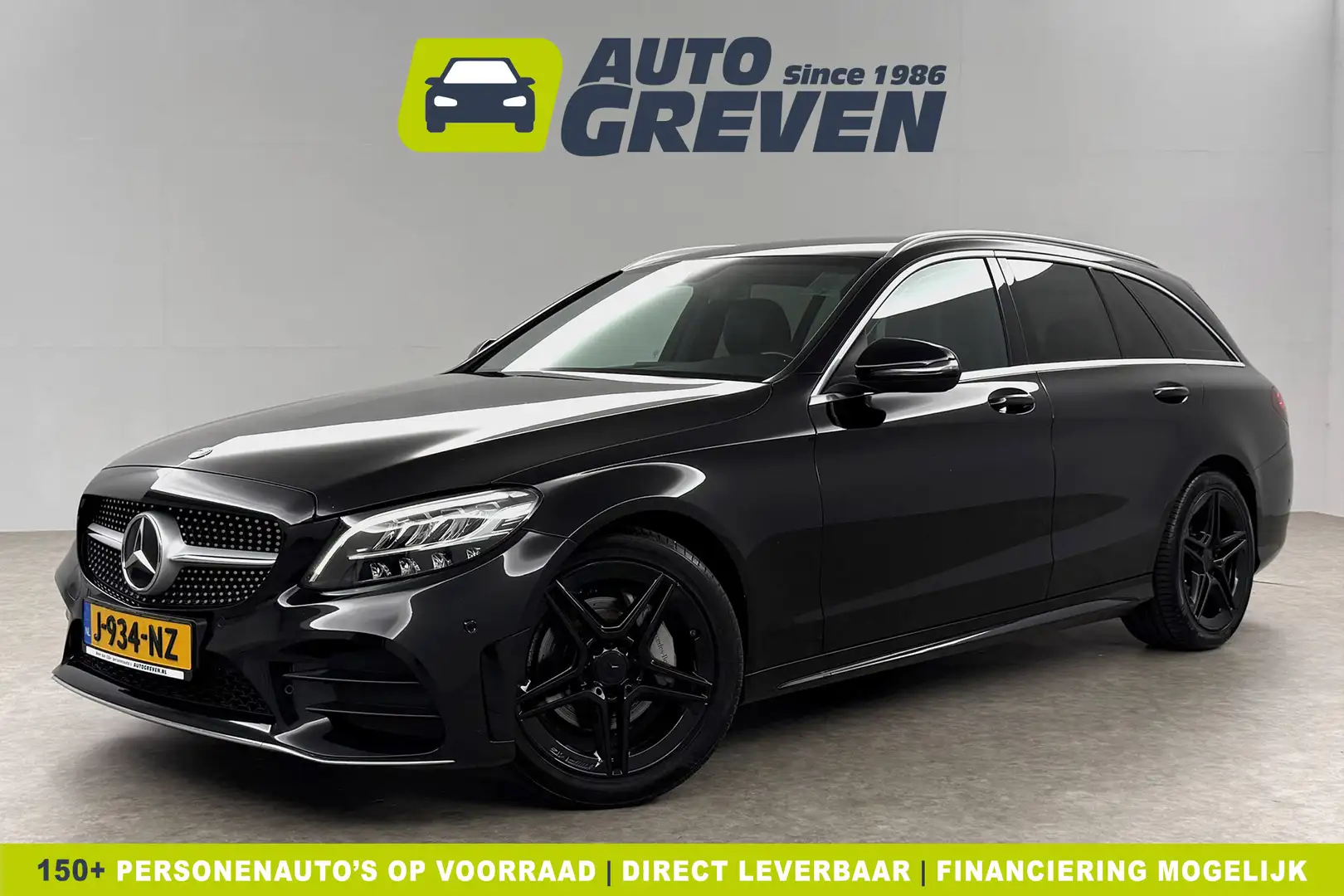 Mercedes-Benz C-Klasse AMG Camera Trekhaak LED Virtual Cruise Cl Noir - 1