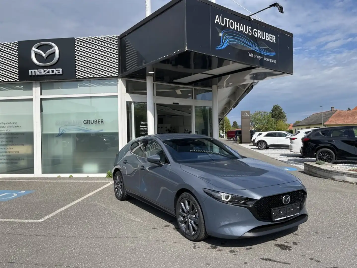 Mazda 3 5HB 2.5L e-SKYACTIV G 140ps 6AT 2WD EXCLUSIVE-LINE Gris - 2