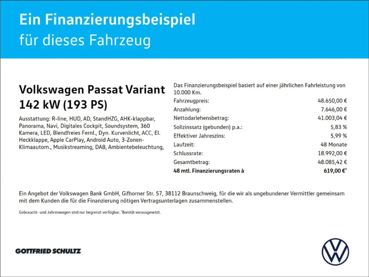Volkswagen Passat Variant 2.0 TDI DSG R-Line 4Motion Weiß - 2