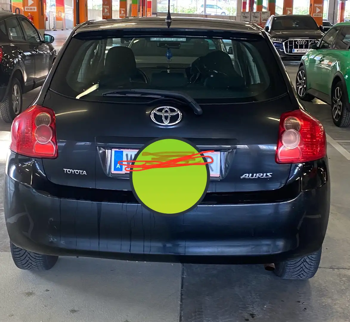 Toyota Auris Auris 1,4 VVT-i Mid Mid Schwarz - 1