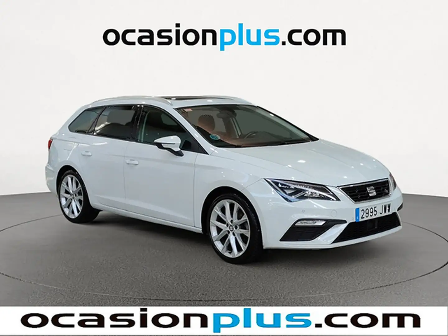 SEAT Leon ST 2.0TDI CR S&S FR DSG 184 Blanc - 2