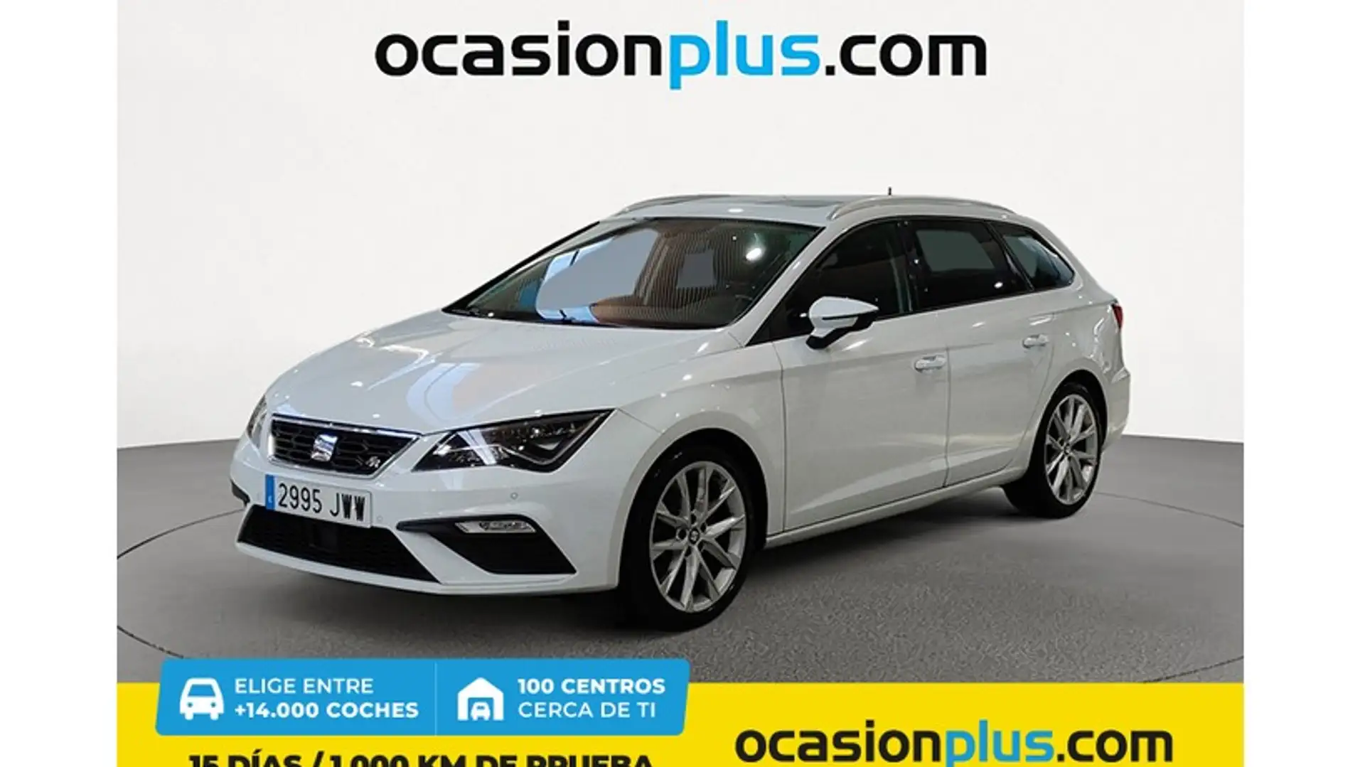 SEAT Leon ST 2.0TDI CR S&S FR DSG 184 Blanc - 1