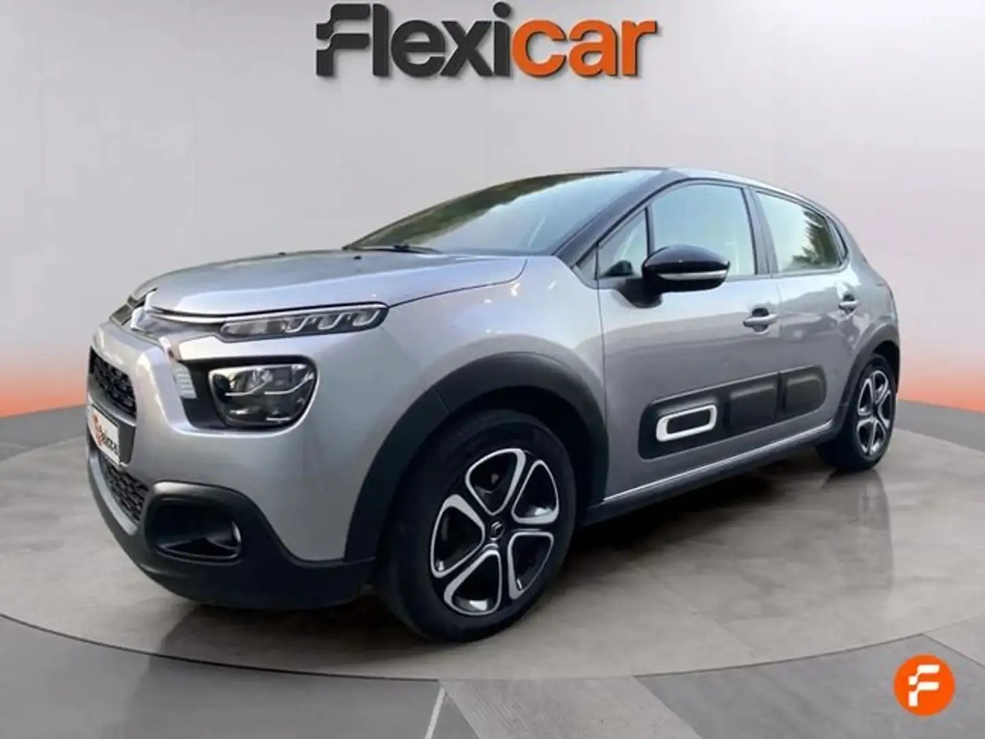 Citroen C3 PureTech 60KW (83CV) Plus Gris - 2