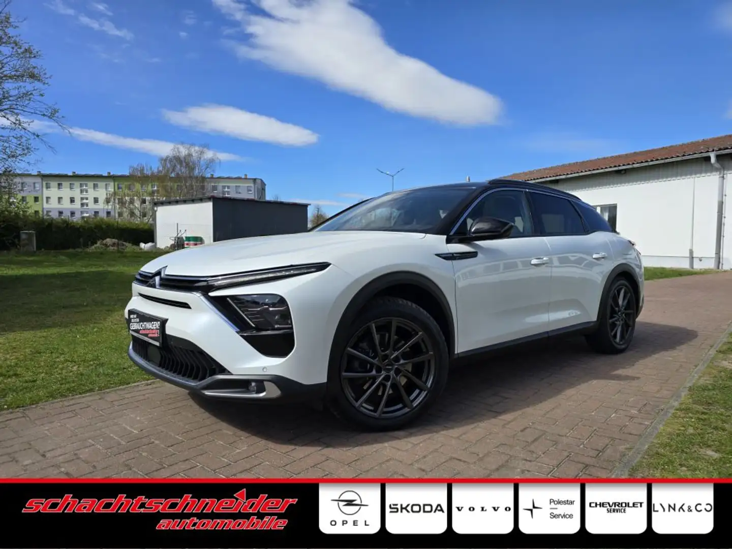 Citroen C5 X Hybrid 225 Start&Stopp e-EAT8 SHINE PACK Blanc - 1