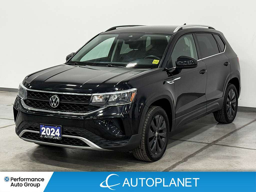 Black 2024 Volkswagen Taos SUV / Crossover 8-Speed Automatic