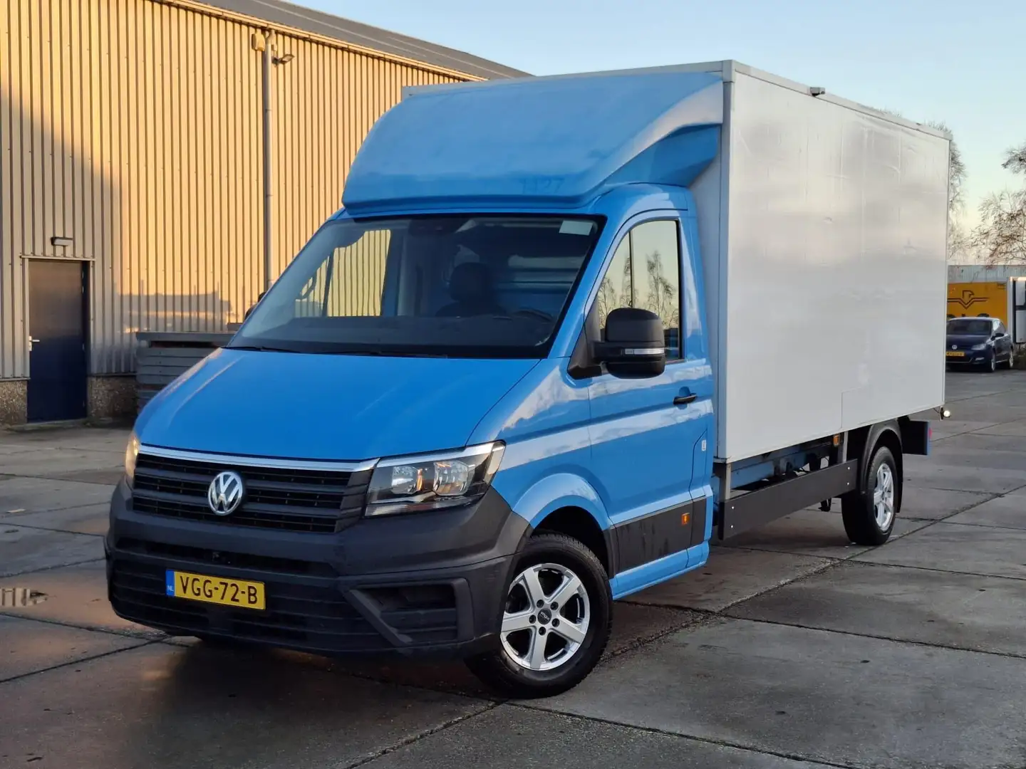 Volkswagen Crafter 35 2.0 TDI L4H3 BAKWAGEN MET DEUREN / EURO 6 / N.A Blauw - 1