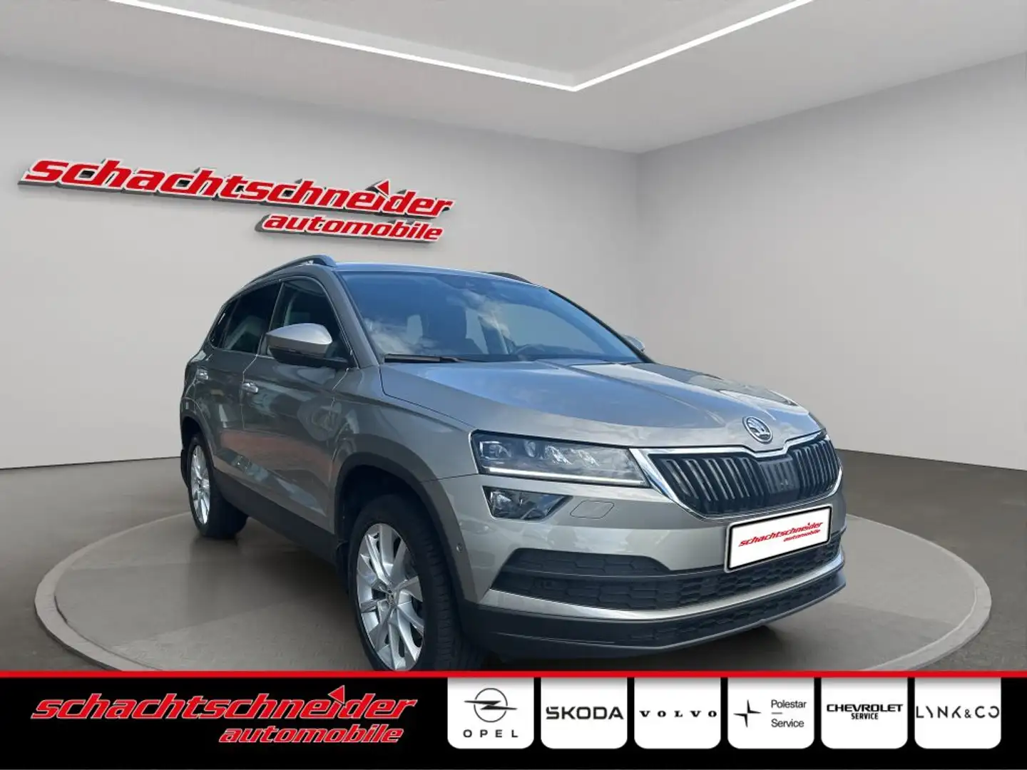 Skoda Karoq 2.0 TDI SCR 4x4 DSG Style+ACC+AHZV+Kamera Beige - 1