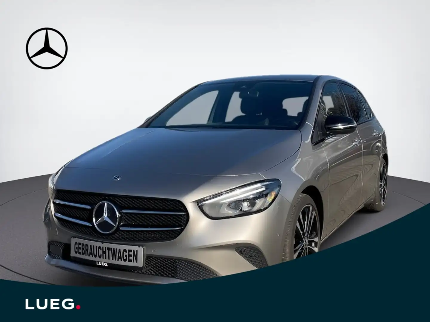 Mercedes-Benz B 180 Night Perf SpurW AHK AUT Kam. KlimaA LED Silber - 1