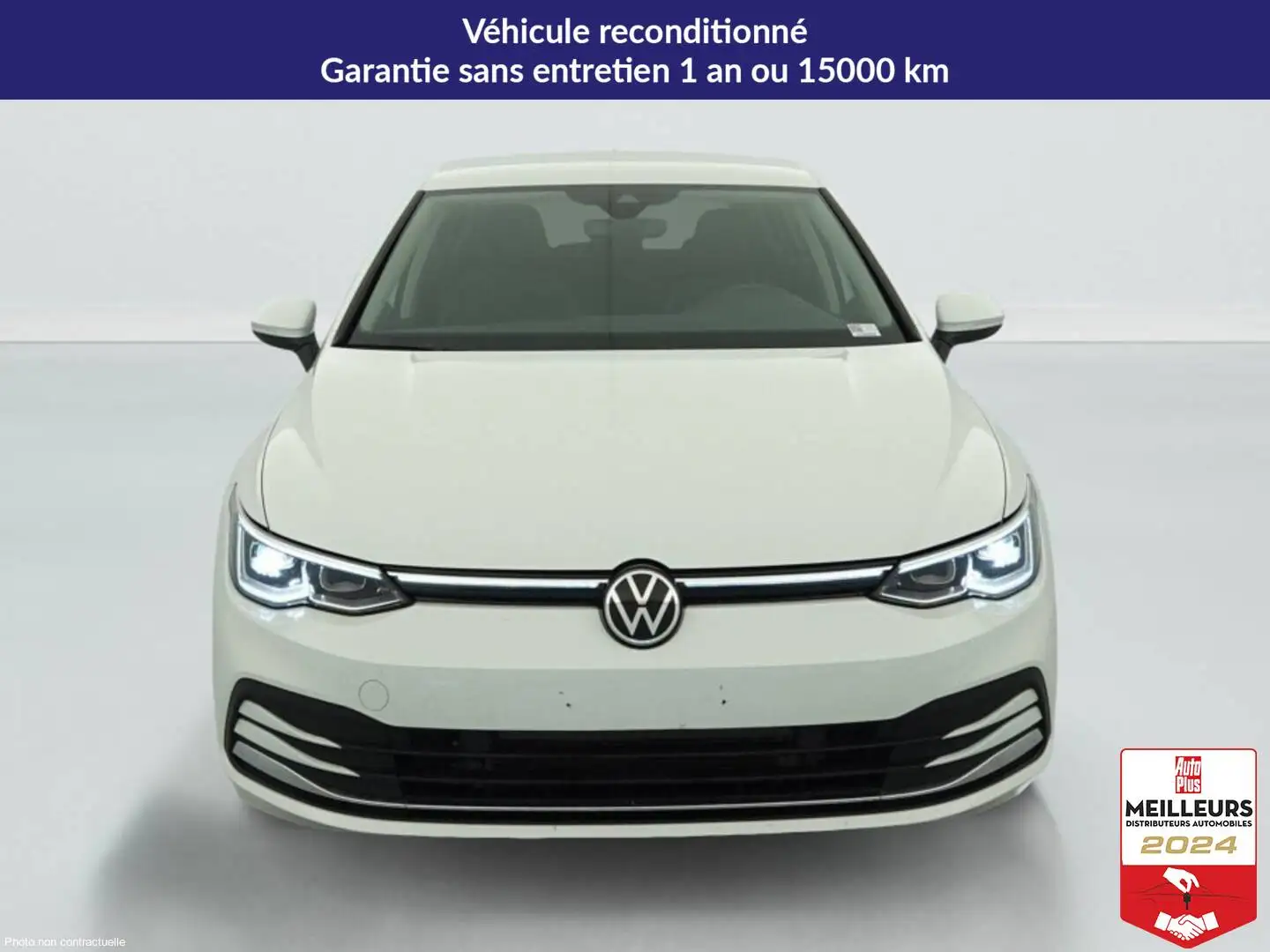 Volkswagen Golf 8 1.5 TSI ACT OPF 130 BVM6 STYLE Blanc - 2