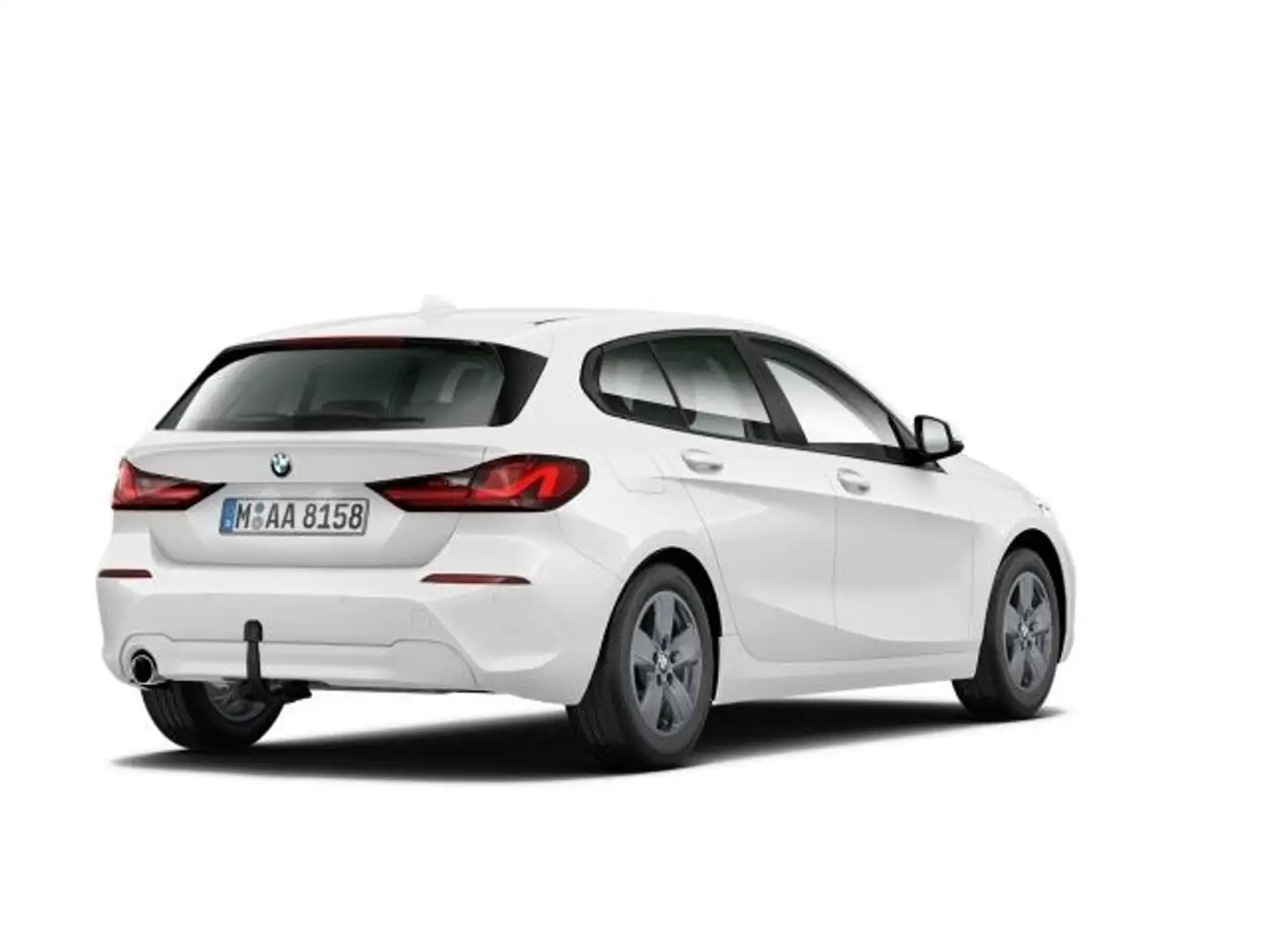 BMW 118 i Advantage Navi Klimaaut. AHK PDC Aut. Sitzh Weiß - 2