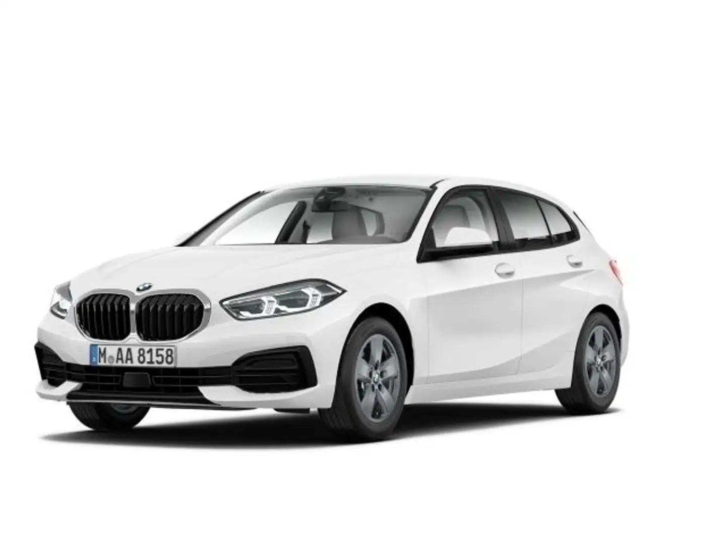 BMW 118 i Advantage Navi Klimaaut. AHK PDC Aut. Sitzh Weiß - 1