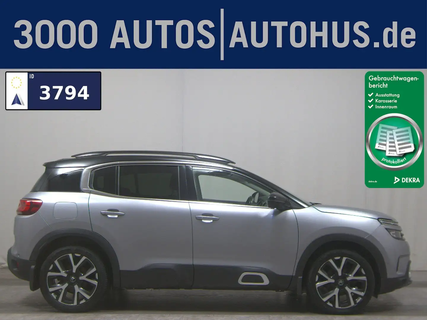 Citroen C5 Aircross 2.0 BlueHDi Navi LED RFK AHK Shz Grau - 1