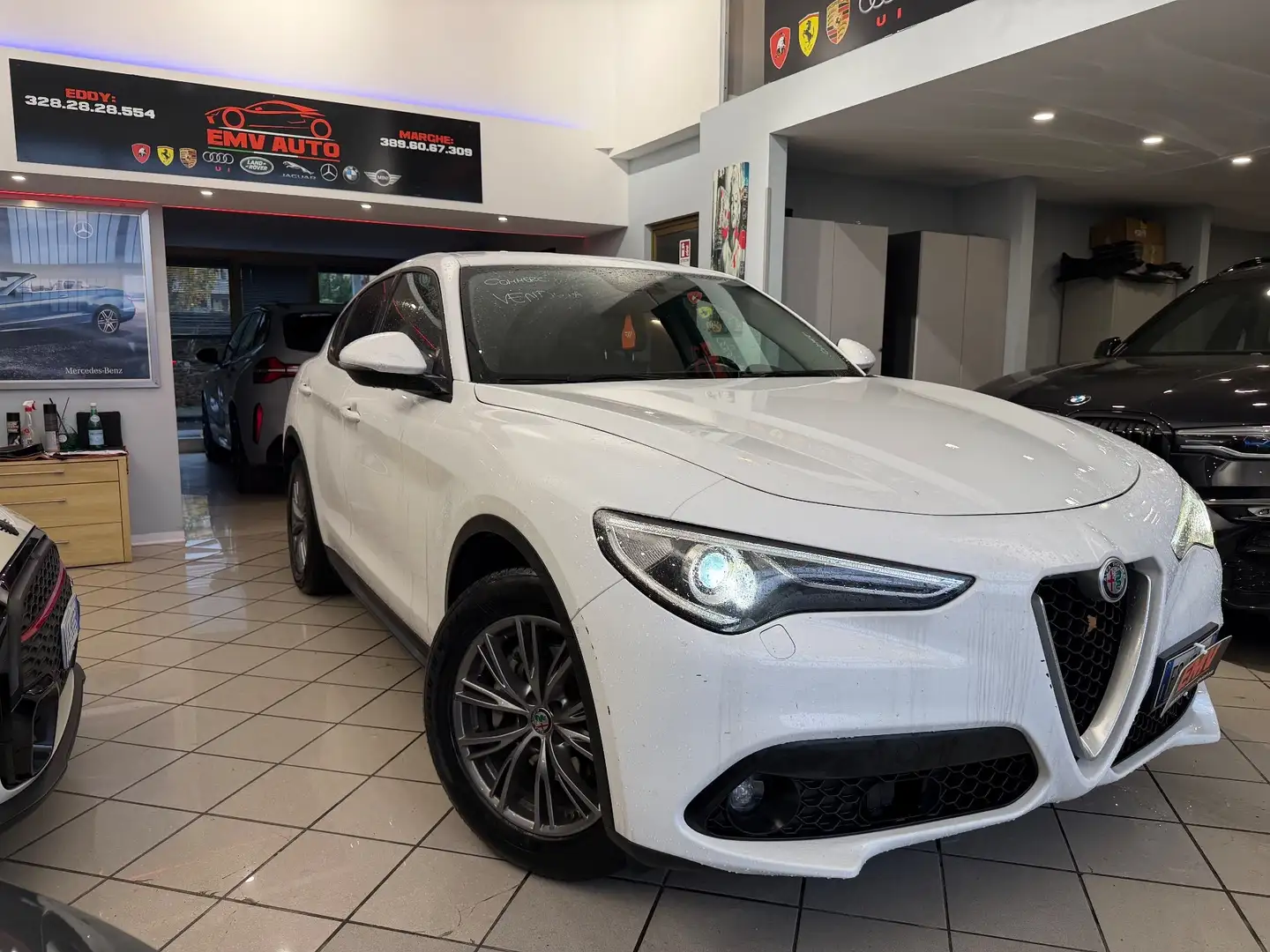 Alfa Romeo Stelvio Stelvio 2.2 Turbodiesel 150 CV AT8 RWD Super Bianco - 1