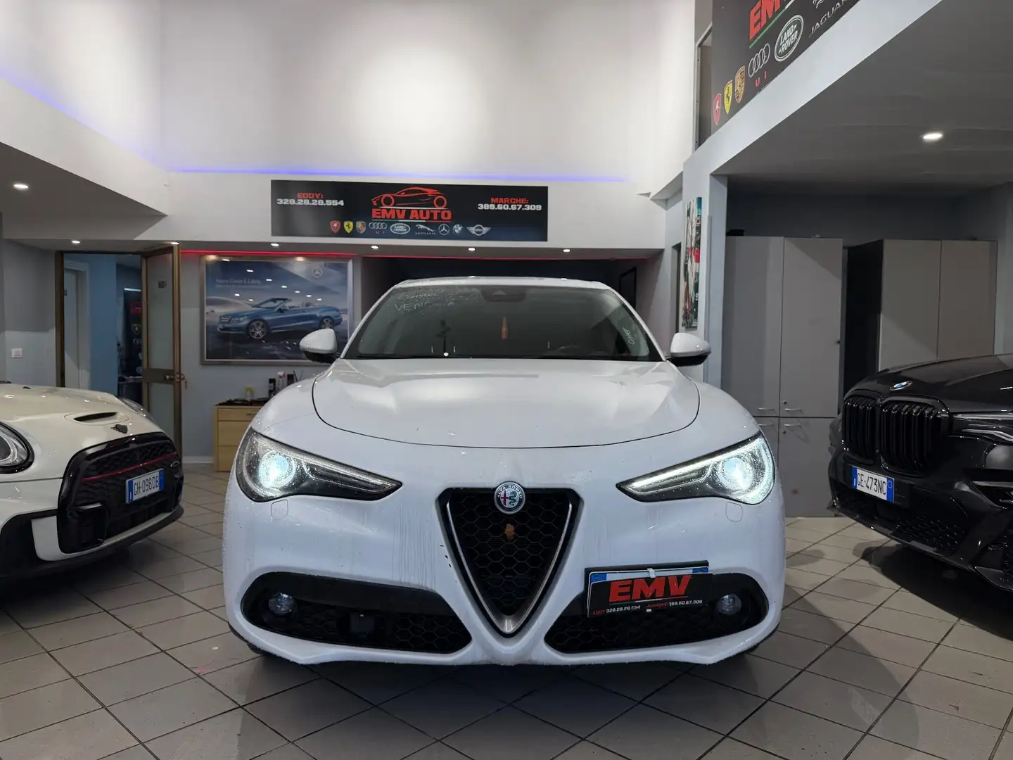 Alfa Romeo Stelvio Stelvio 2.2 Turbodiesel 150 CV AT8 RWD Super Bianco - 2