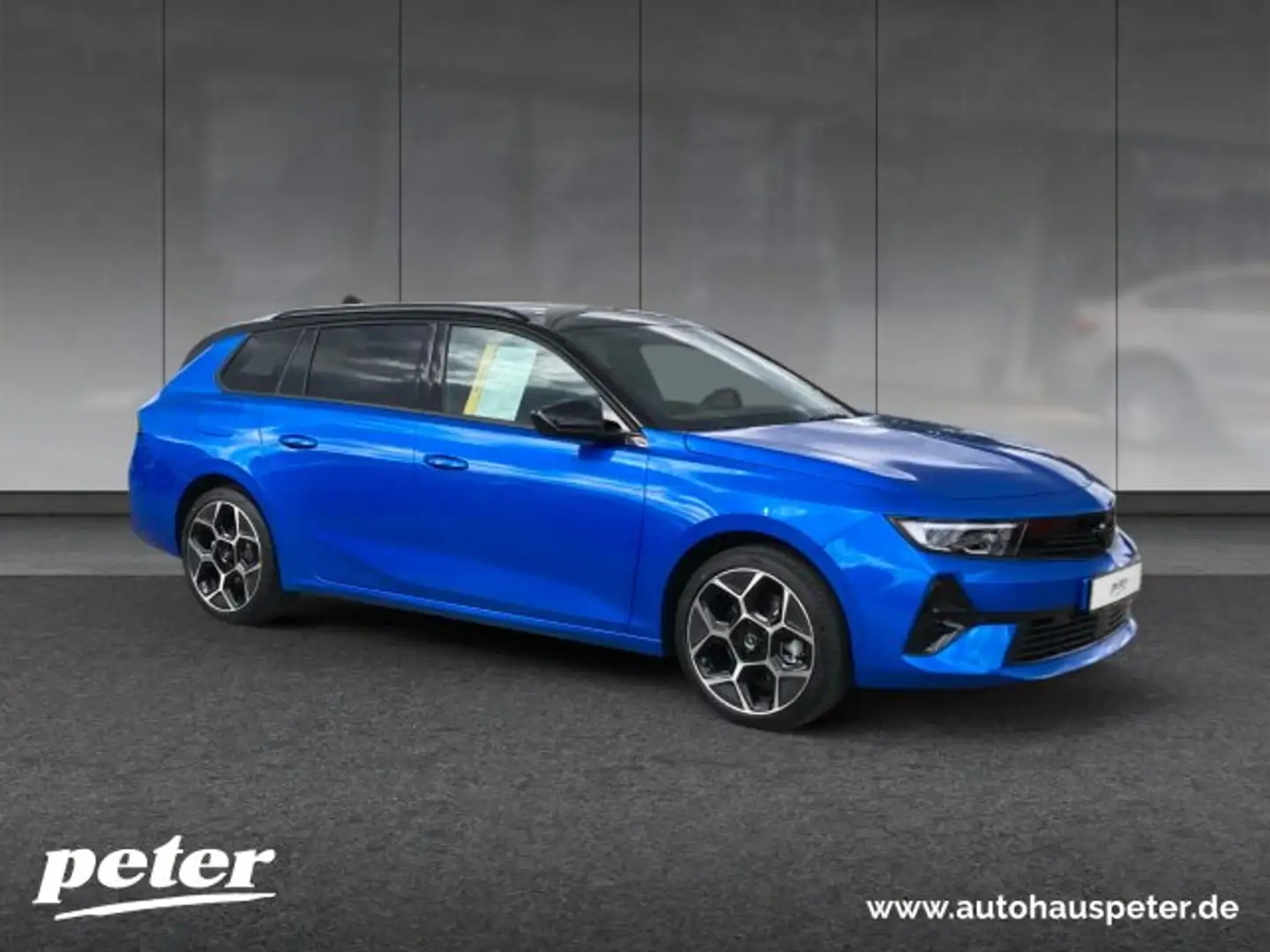 Opel Astra Astra ST GS 1.2 Mildhybrid Schiebedach Navi RFK Bleu - 2